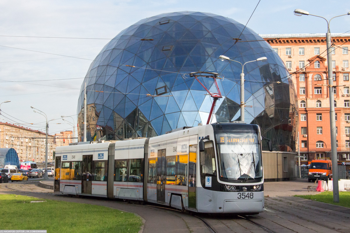 Москва, 71-414 (Pesa Fokstrot) № 3548
