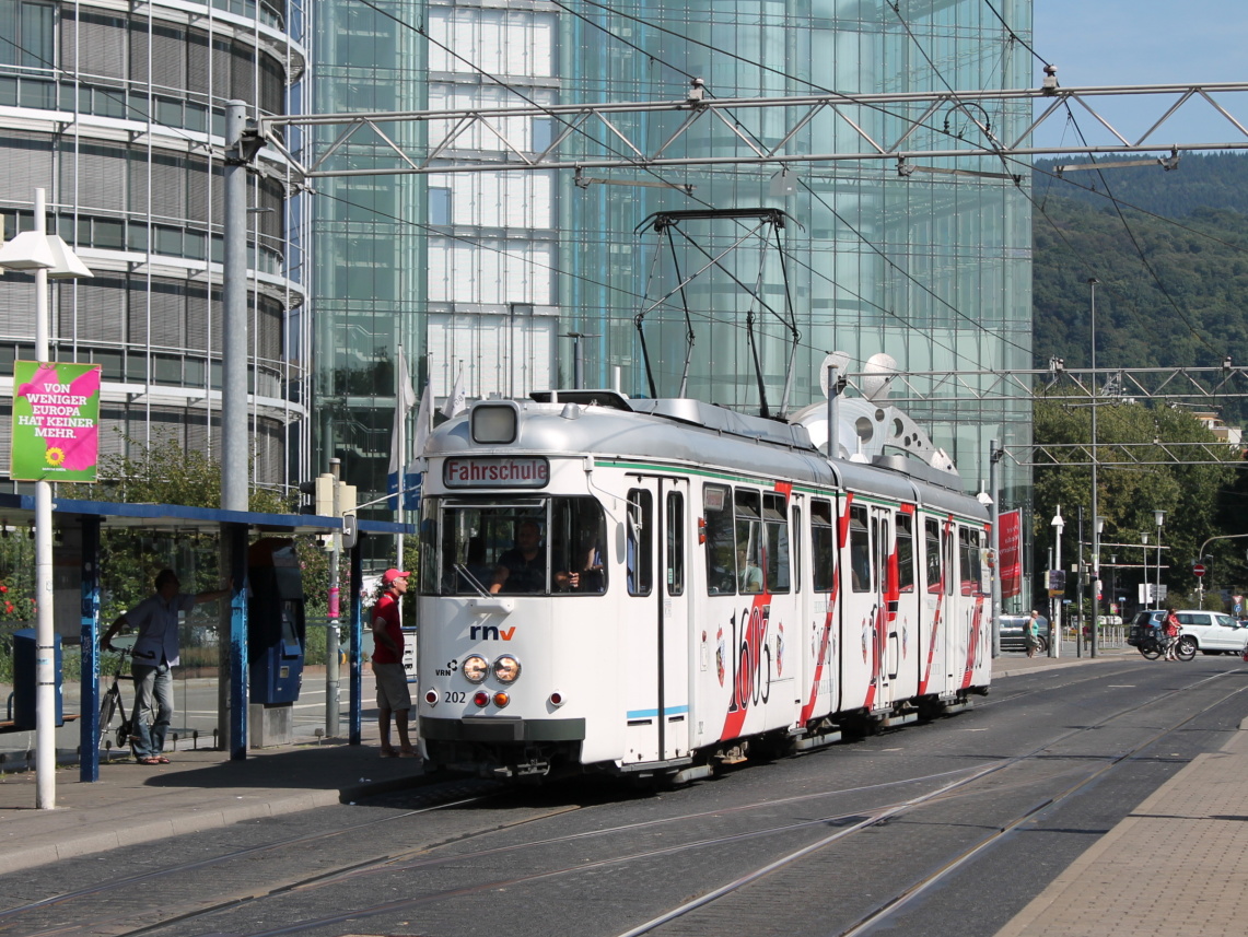 Rhein-Neckar, Duewag GT8 — 202