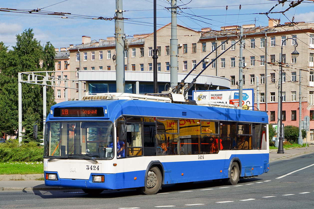 Санкт-Петербург, БКМ 321 № 3424