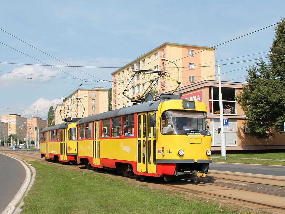 Мост ― Литвинов, Tatra T3M.3 № 244 Мост ― Литвинов, Tatra T3M.3 № 244