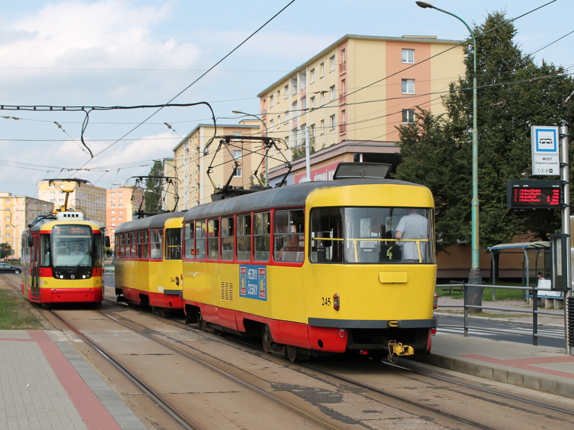 Мост ― Литвинов, Tatra T3M.3 № 245 Мост ― Литвинов, Tatra T3M.3 № 245