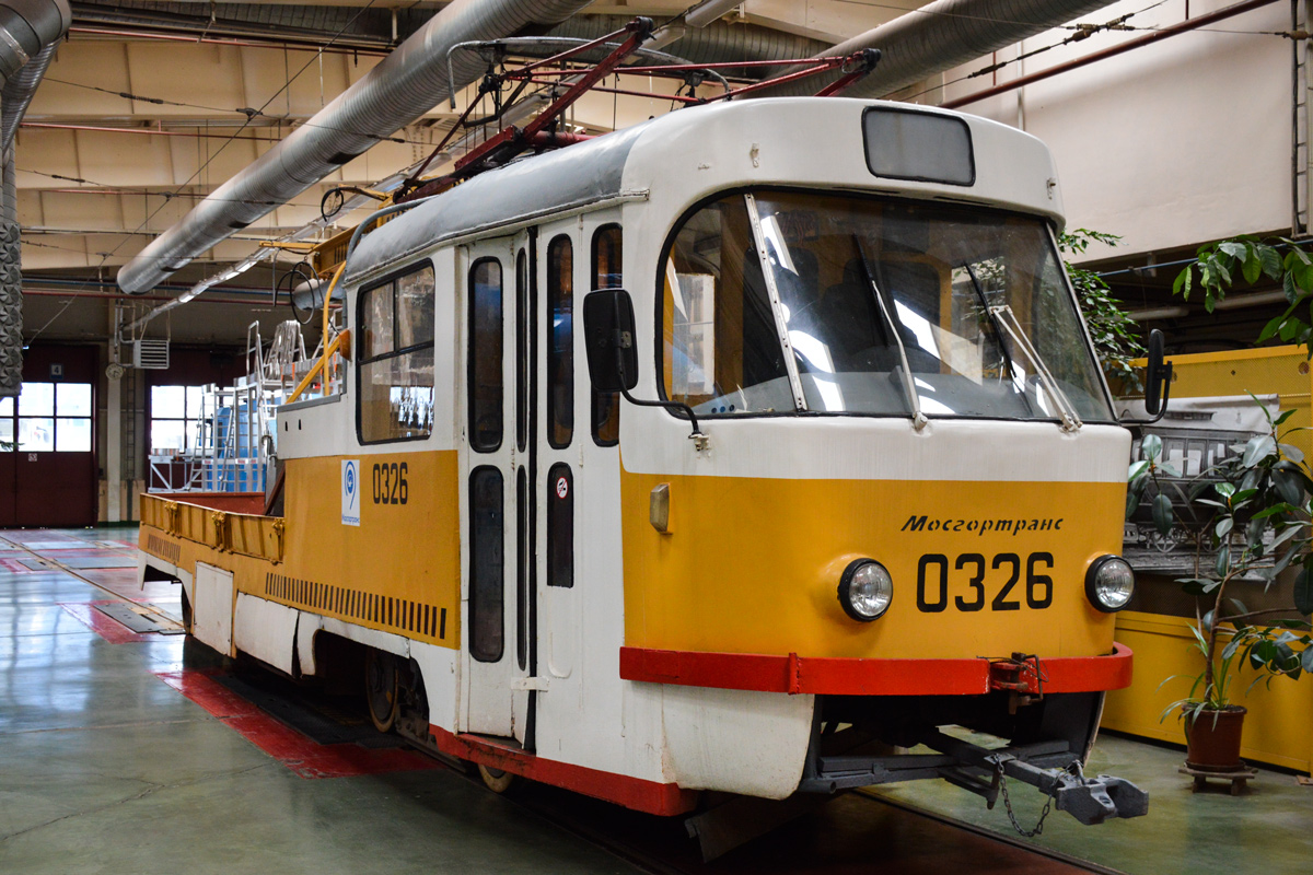 Москва, Tatra T3SU № 0326