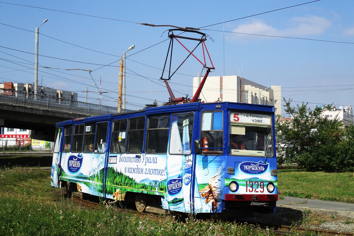 Челябинск, 71-605 (КТМ-5М3) № 1329