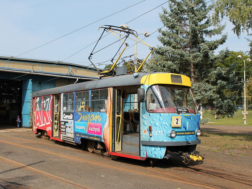Мост ― Литвинов, Tatra T3M.3 № 275