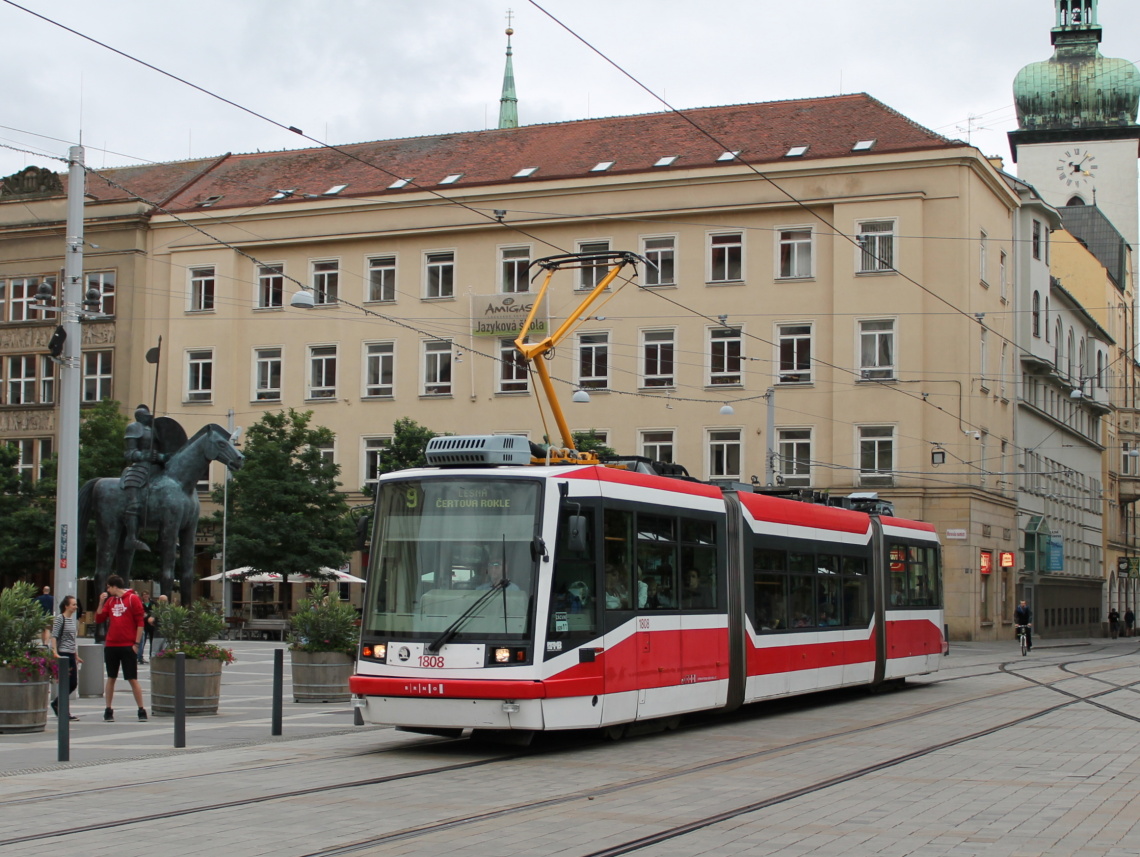 Брно, Škoda 03T6 Anitra № 1808