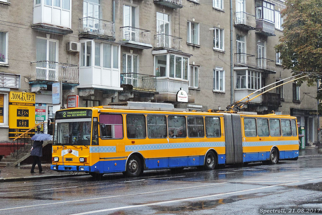 Тернополь, Škoda 15Tr13/6M № 161