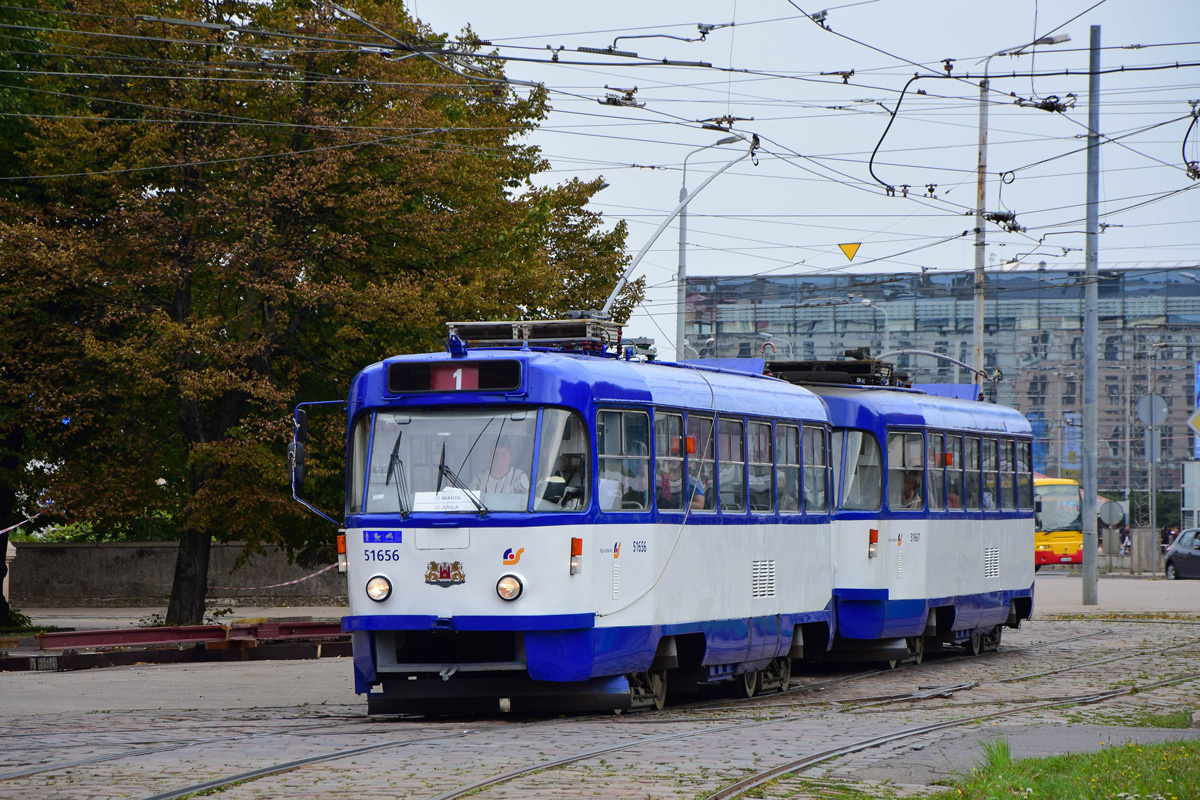 Рига, Tatra T3A № 51656