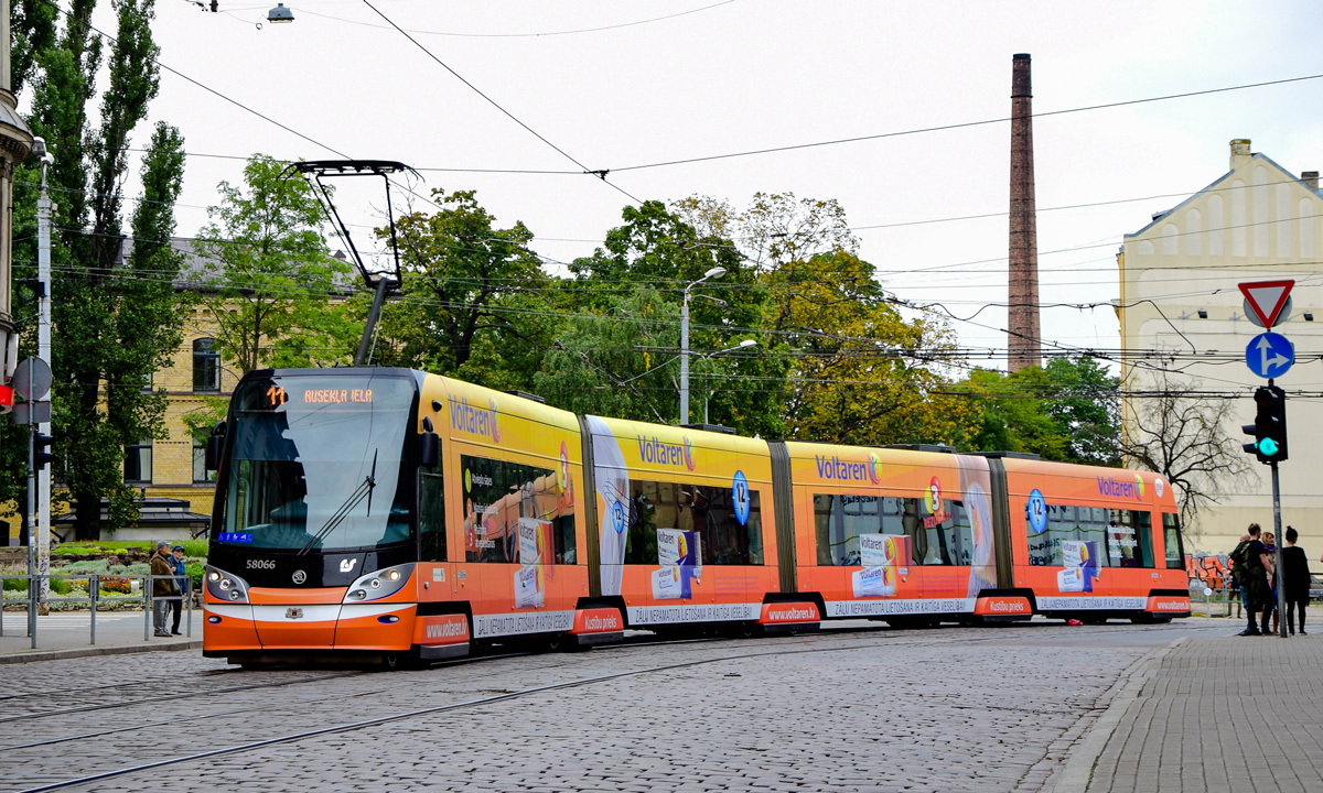 Рига, Škoda 15T1 ForCity Alfa Riga № 58066