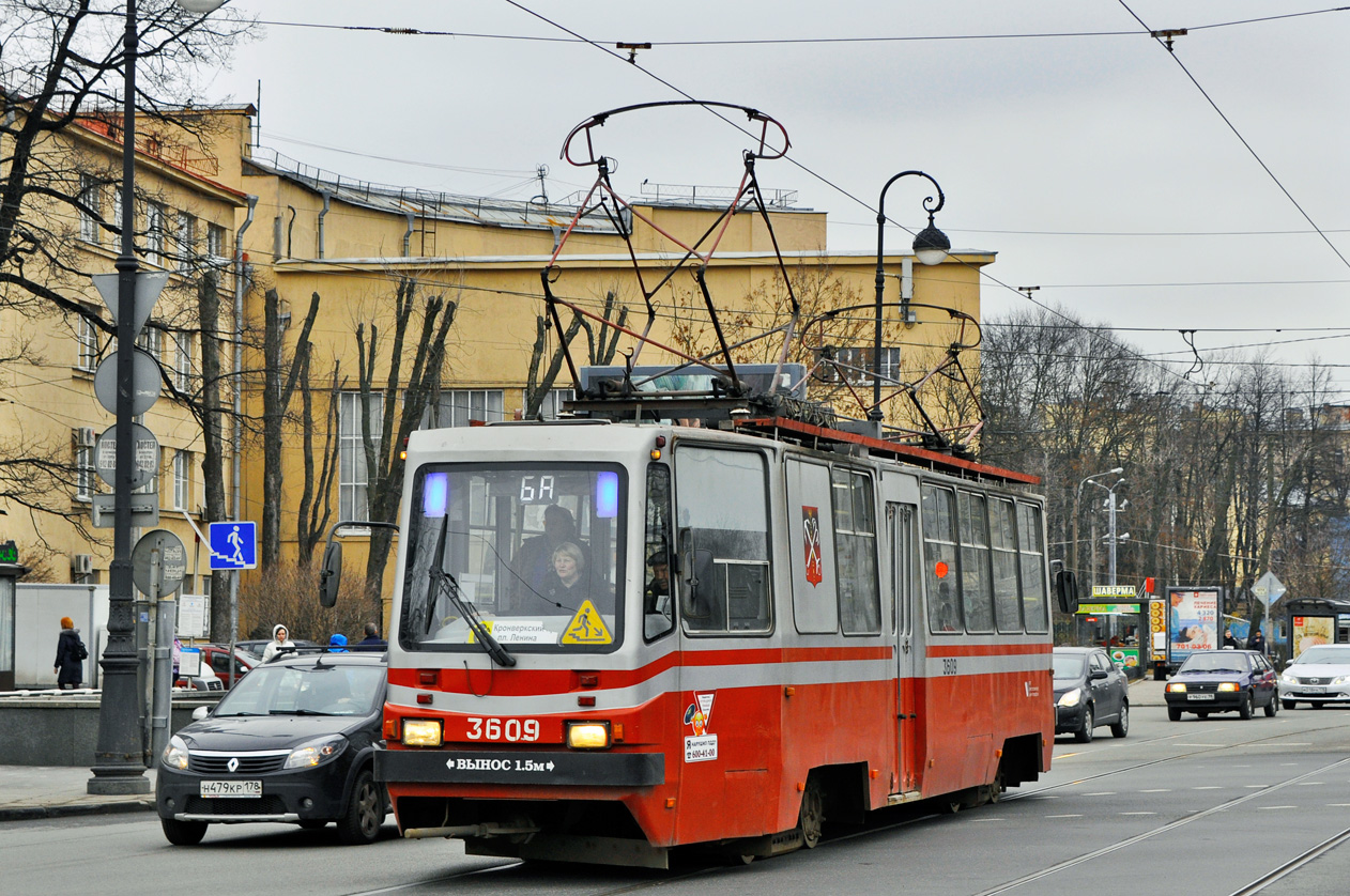 Санкт-Петербург, ТС-77 № 3609