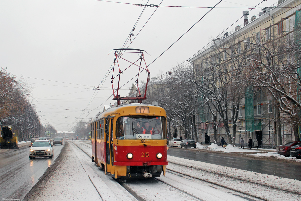 Yekaterinburg, Tatra T3SU Br. 215 Yekaterinburg, Tatra T3SU Br. 215