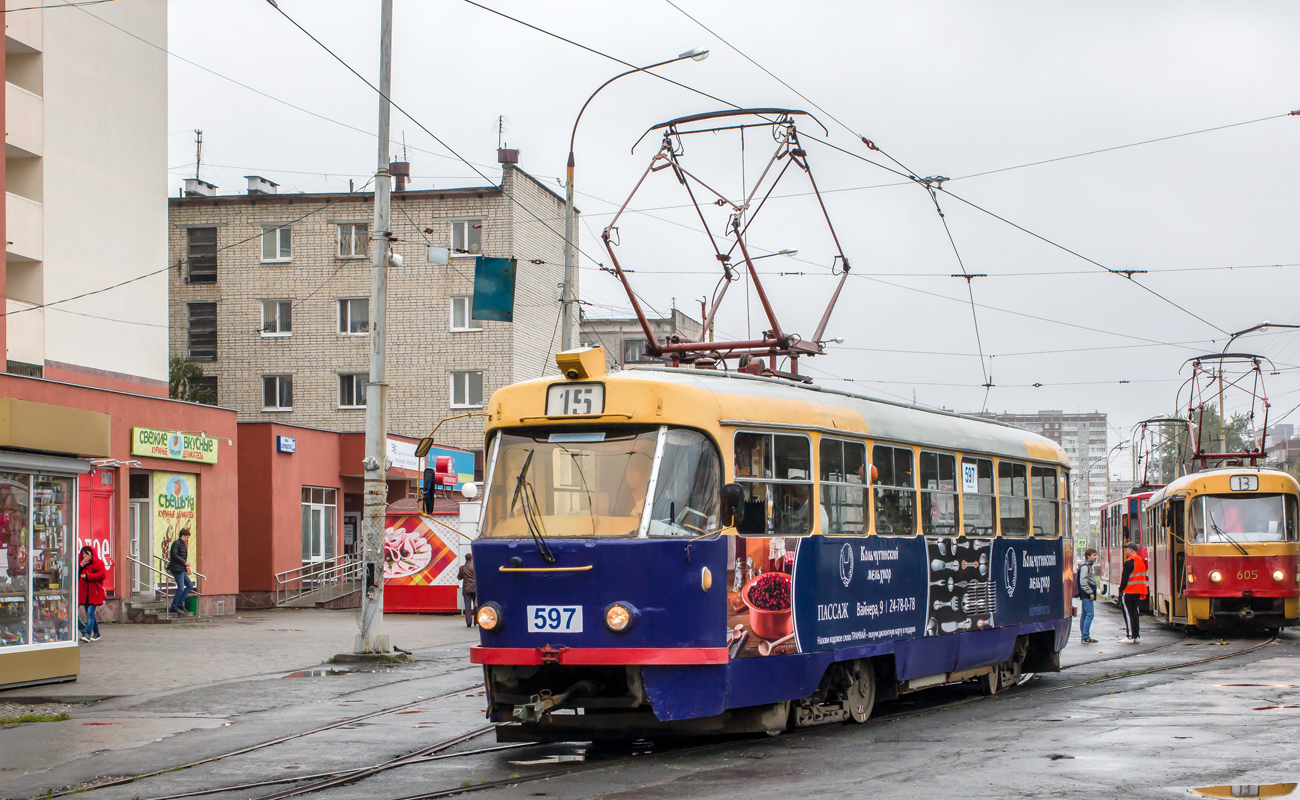 Jekatyerinburg, Tatra T3SU — 597