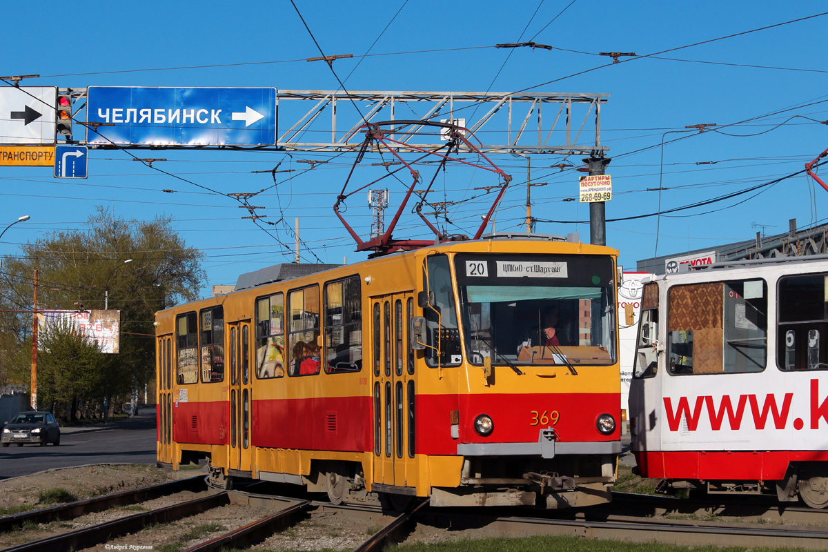 Екатеринбург, Tatra T6B5SU № 369