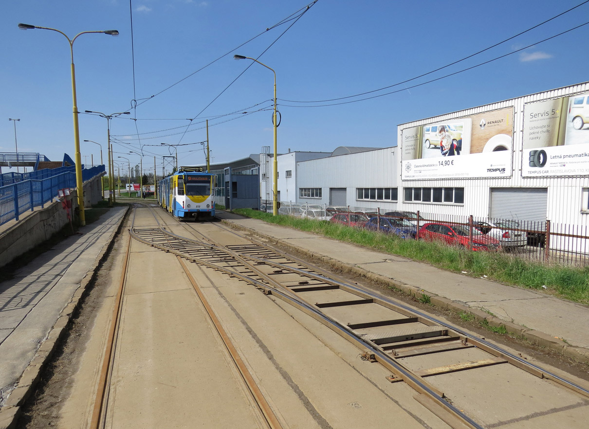 Кошице — Трамвайные линии и инфраструктура