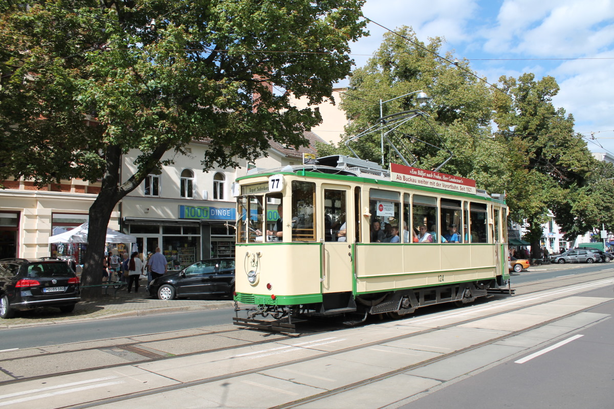 Магдебург, Двухосный моторный Christoph & Unmack № 124