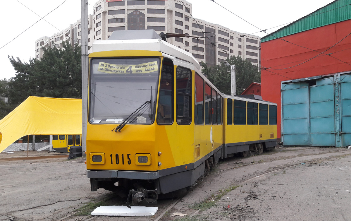 Алматы, Tatra KT4DtM № 1015