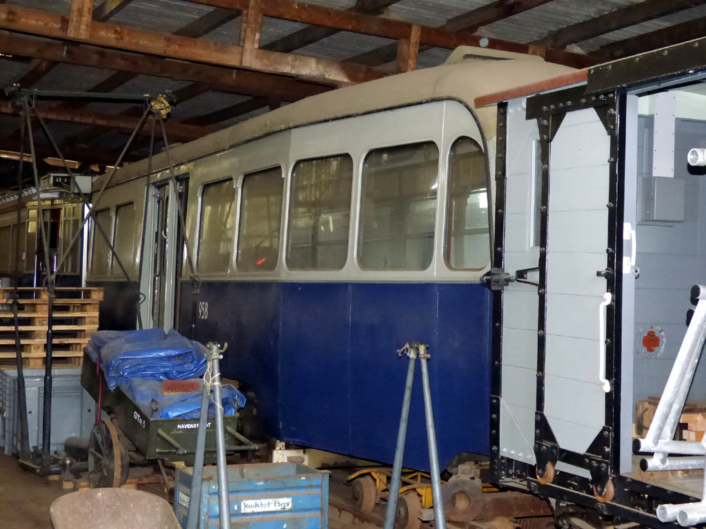 Амстердам, Трёхосный прицепной Werkspoor № 958