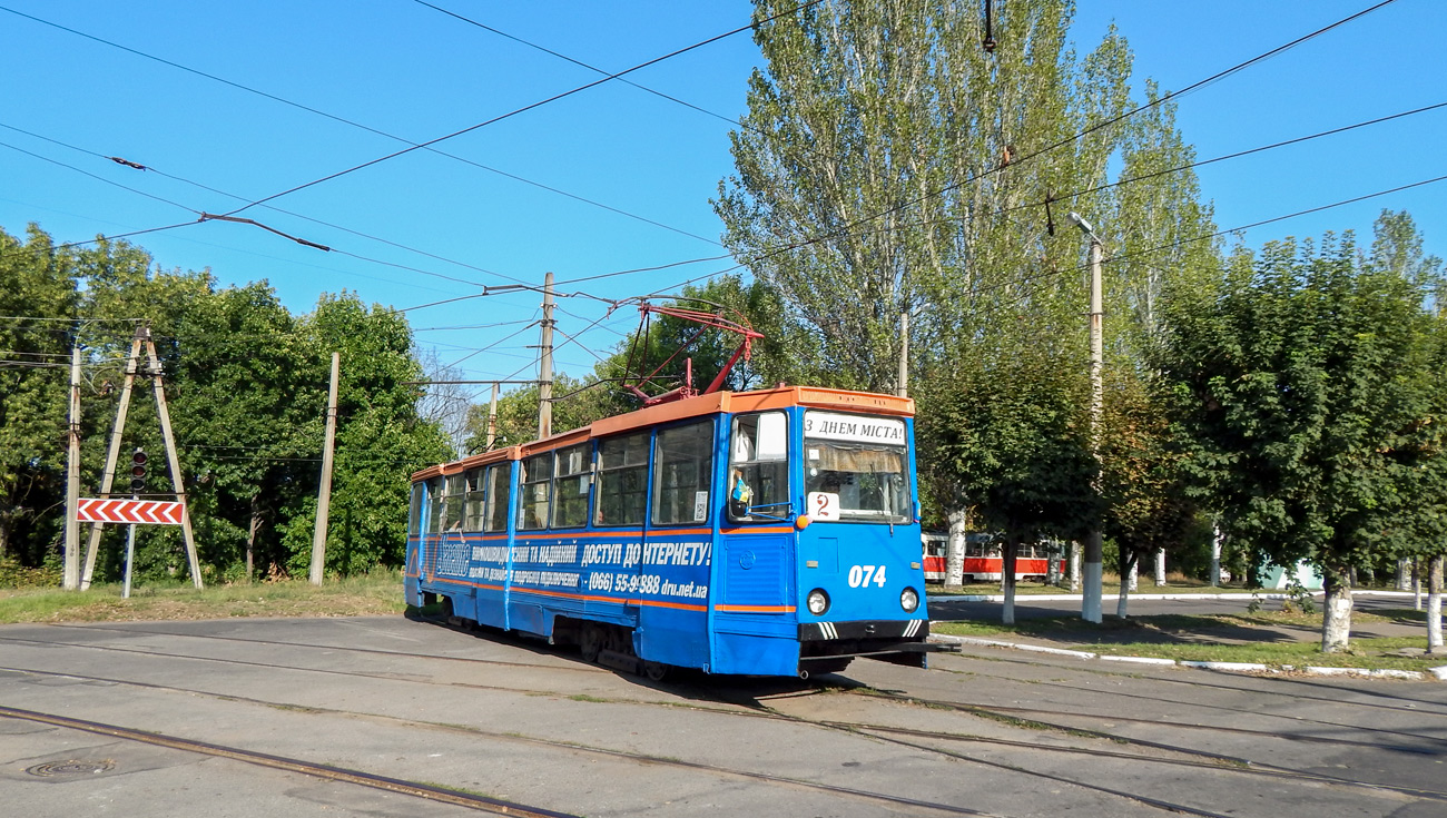 Дружковка, 71-605 (КТМ-5М3) № 074