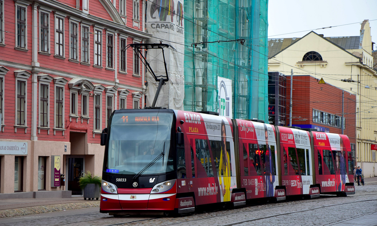 Рига, Škoda 15T1 ForCity Alfa Riga № 58033