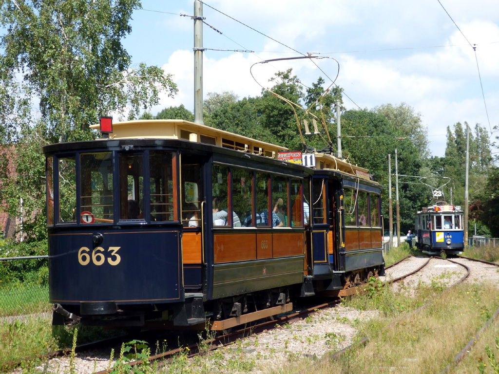 Амстердам, Двухосный прицепной Werkspoor № 663 Амстердам, Двухосный прицепной Werkspoor № 663