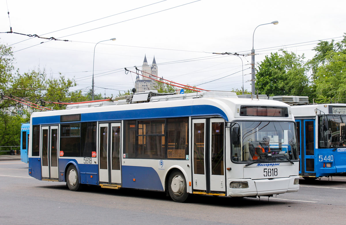 Москва, СВАРЗ-6235.01 (БКМ 32100М) № 5818