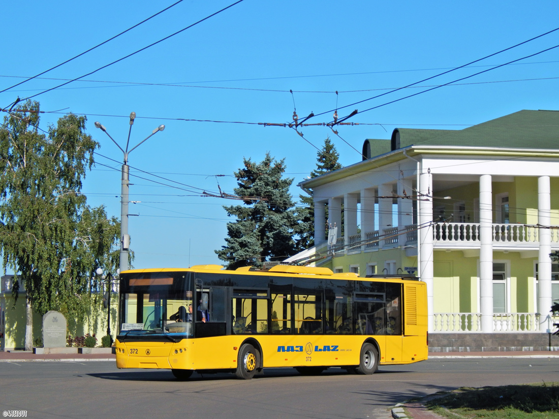 Черкассы, ЛАЗ E183D1 № 372
