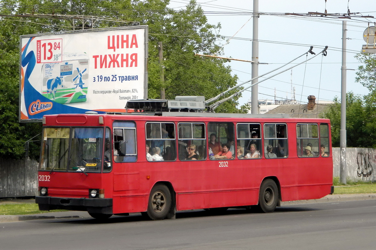 Одесса, ЮМЗ Т1Р (Т2П) № 2032