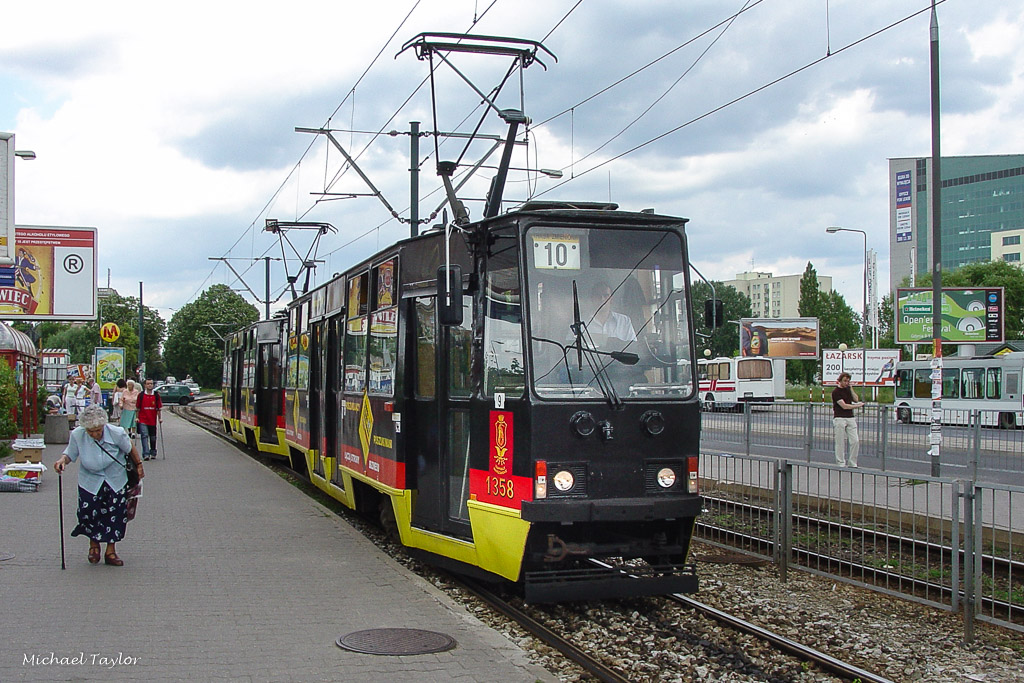 Варшава, Konstal 105Na № 1358