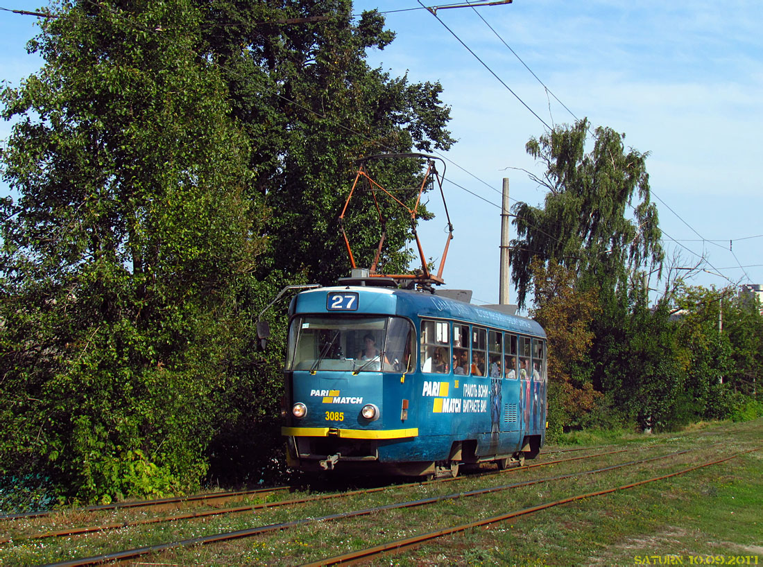 Харьков, Tatra T3SUCS № 3085