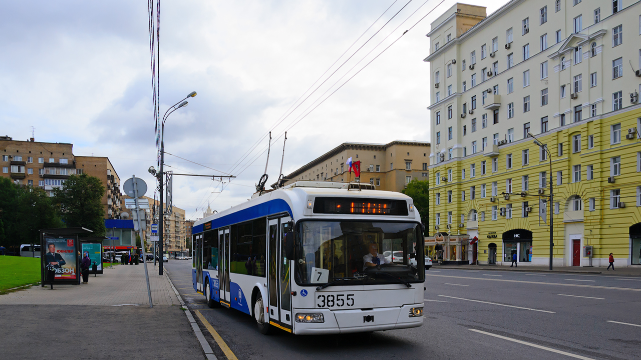 Москва, БКМ 321 № 3855