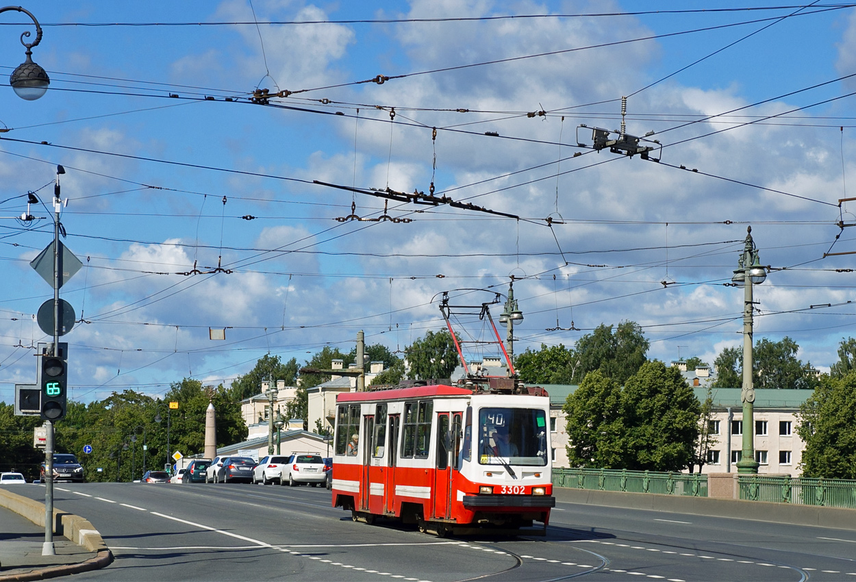 Санкт-Петербург, 71-134А (ЛМ-99АВ) № 3302