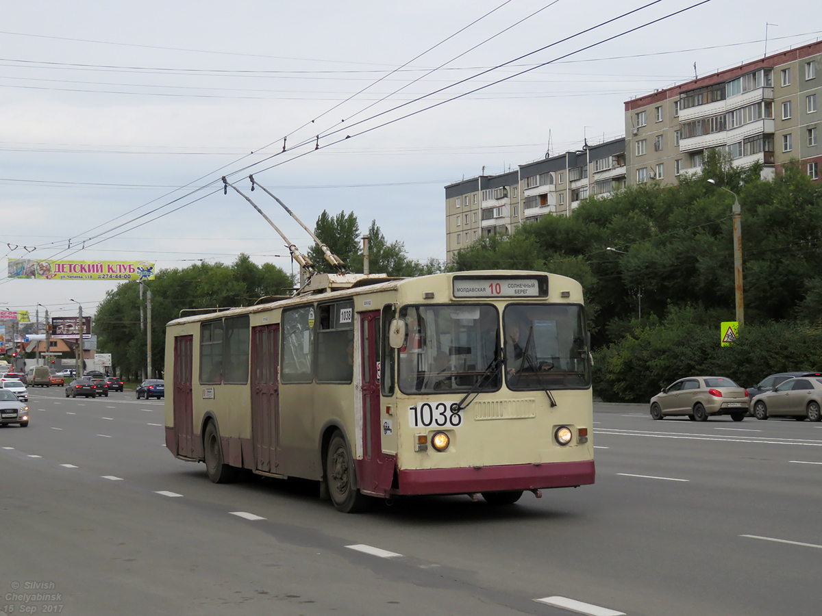 Челябинск, ЗиУ-682Г-012 [Г0А] № 1038