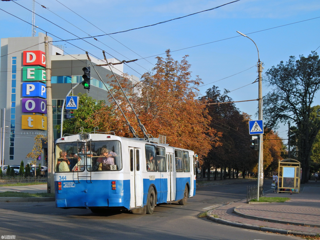 Черкассы, ЗиУ-682В-013 [В0В] № 344