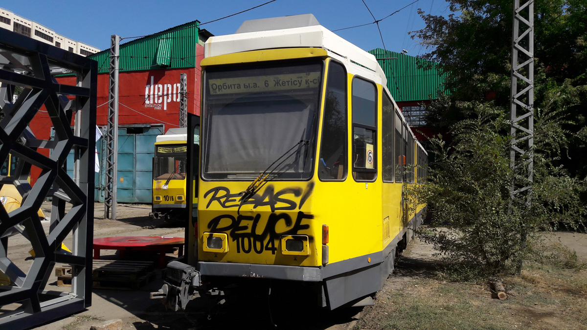 Алматы, Tatra KT4DtM № 1004