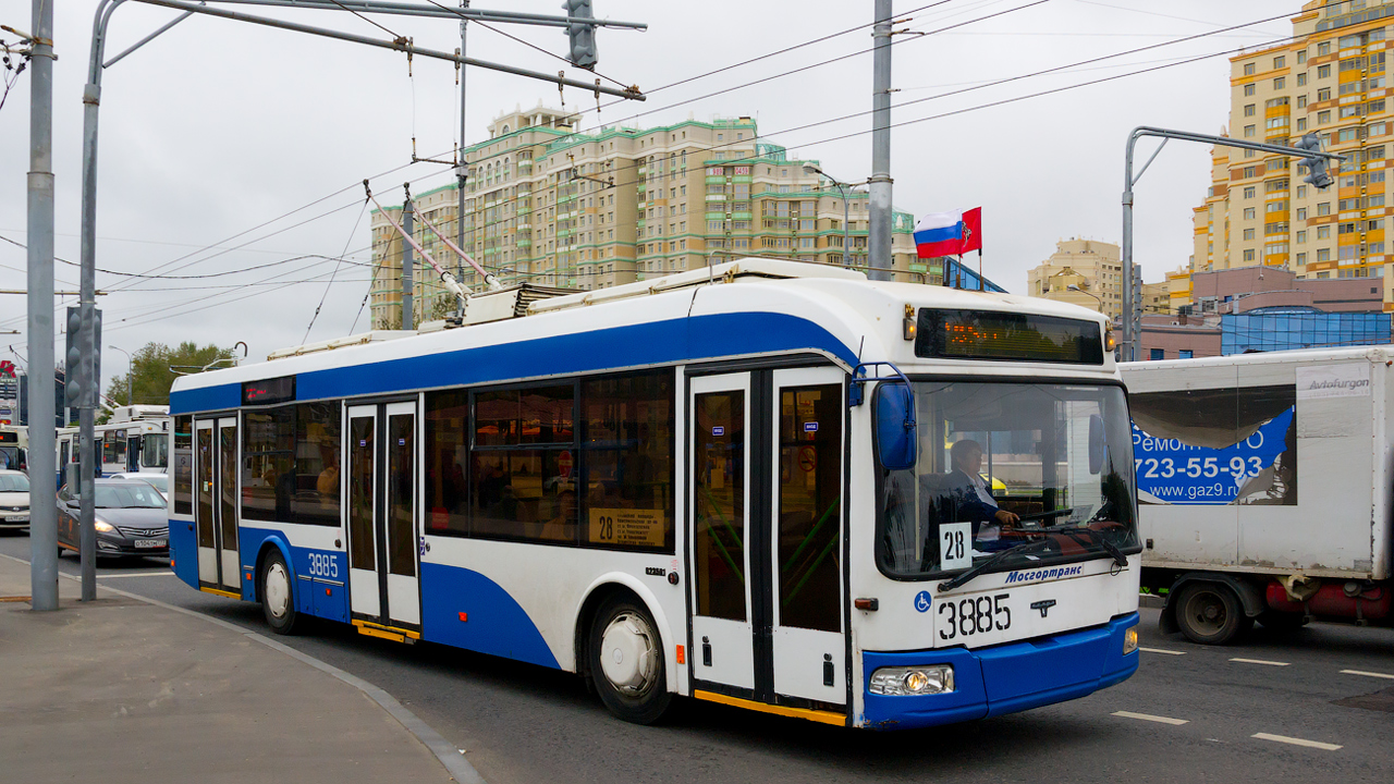 Москва, СВАРЗ-6235.01 (БКМ 32100М) № 3885