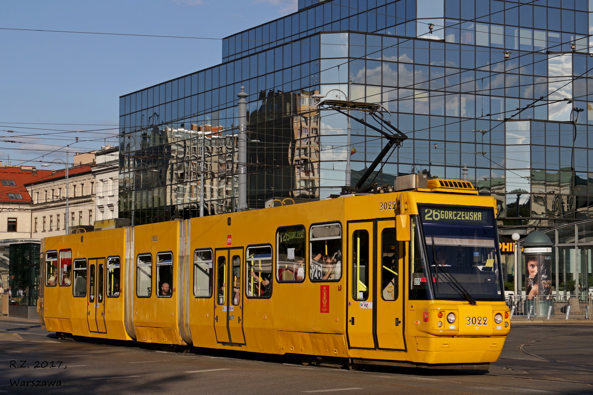 Варшава, Konstal 116Na/1 № 3022
