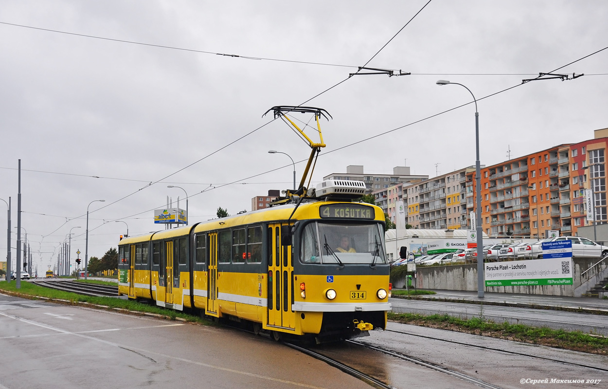 Plzeň, Tatra K3R-NT Br. 314