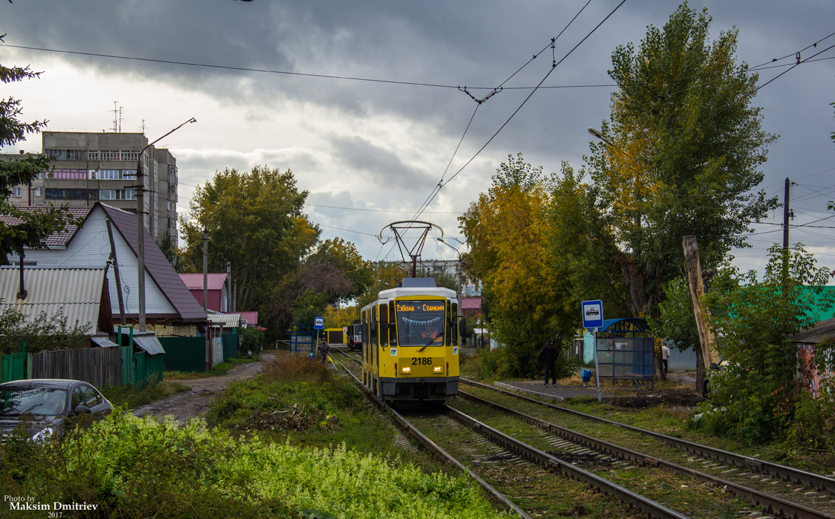 Новосибирск, Tatra KT4DM № 2186