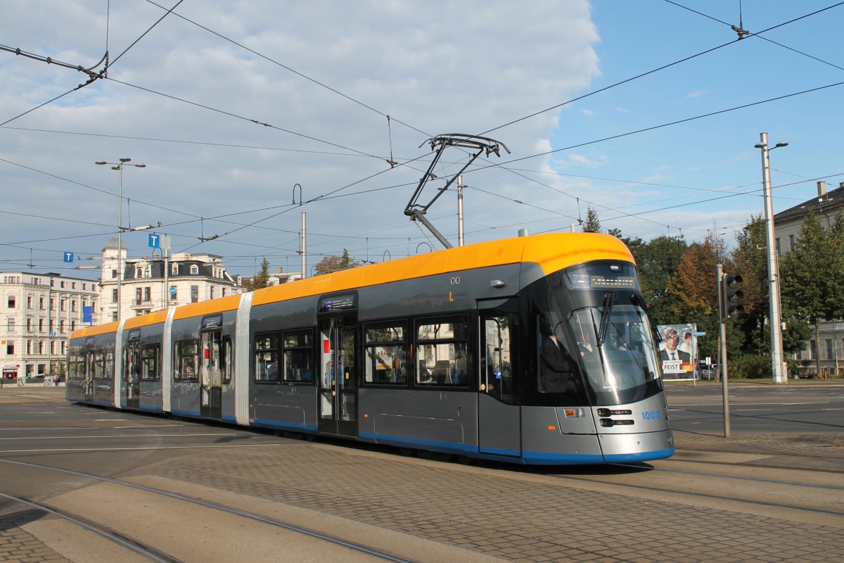 Лейпциг, Solaris Tramino Leipzig (NGT10) № 1002