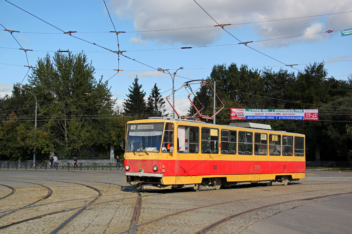 Екатеринбург, Tatra T6B5SU № 362