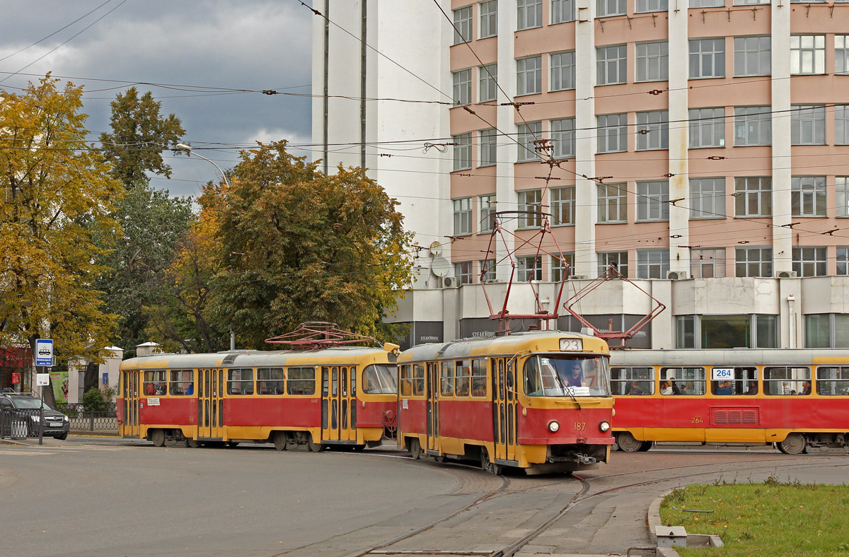 Екатеринбург, Tatra T3SU № 187