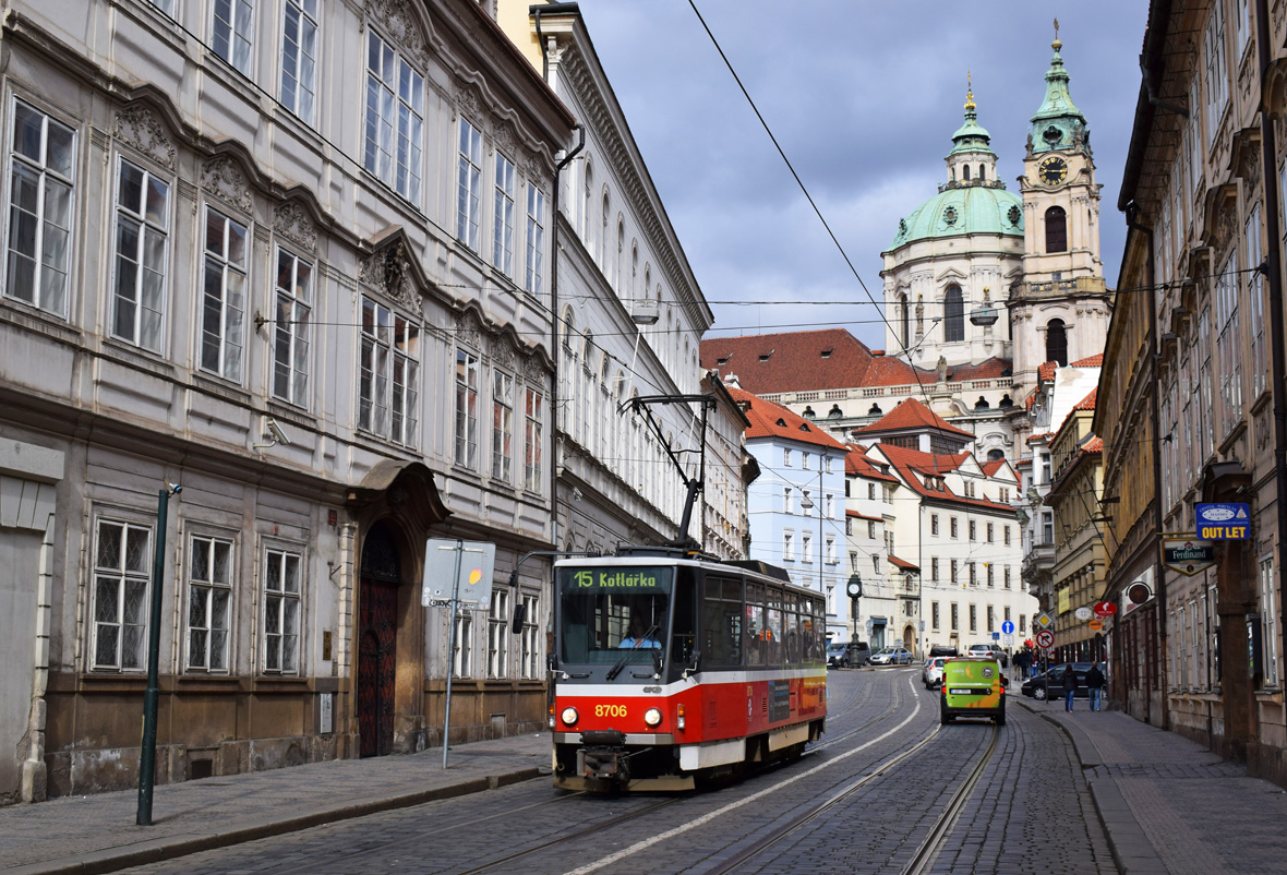 Прага, Tatra T6A5 № 8706
