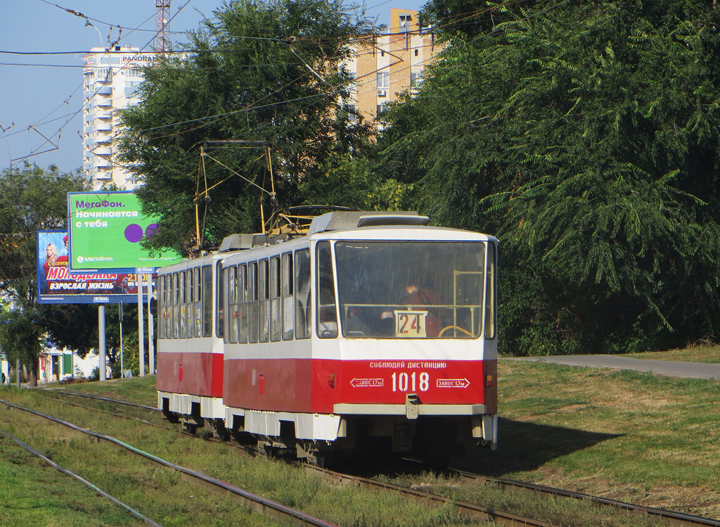 Самара, Tatra T6B5SU № 1018