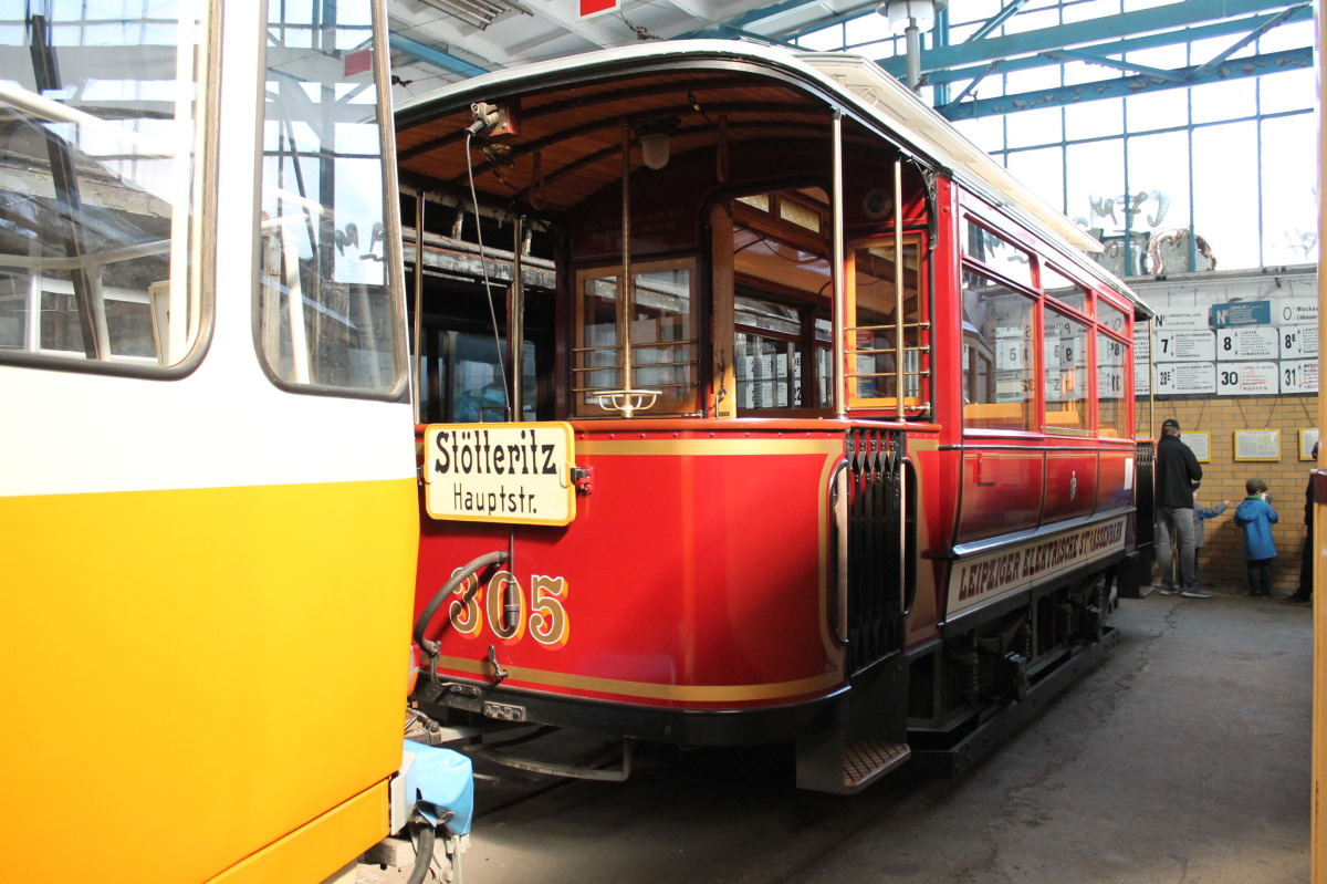 Лейпциг, Двухосный прицепной Weimar № 305