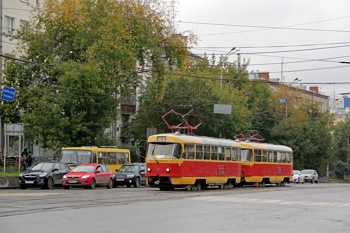 Jekaterinburga, Tatra T3SU № 181