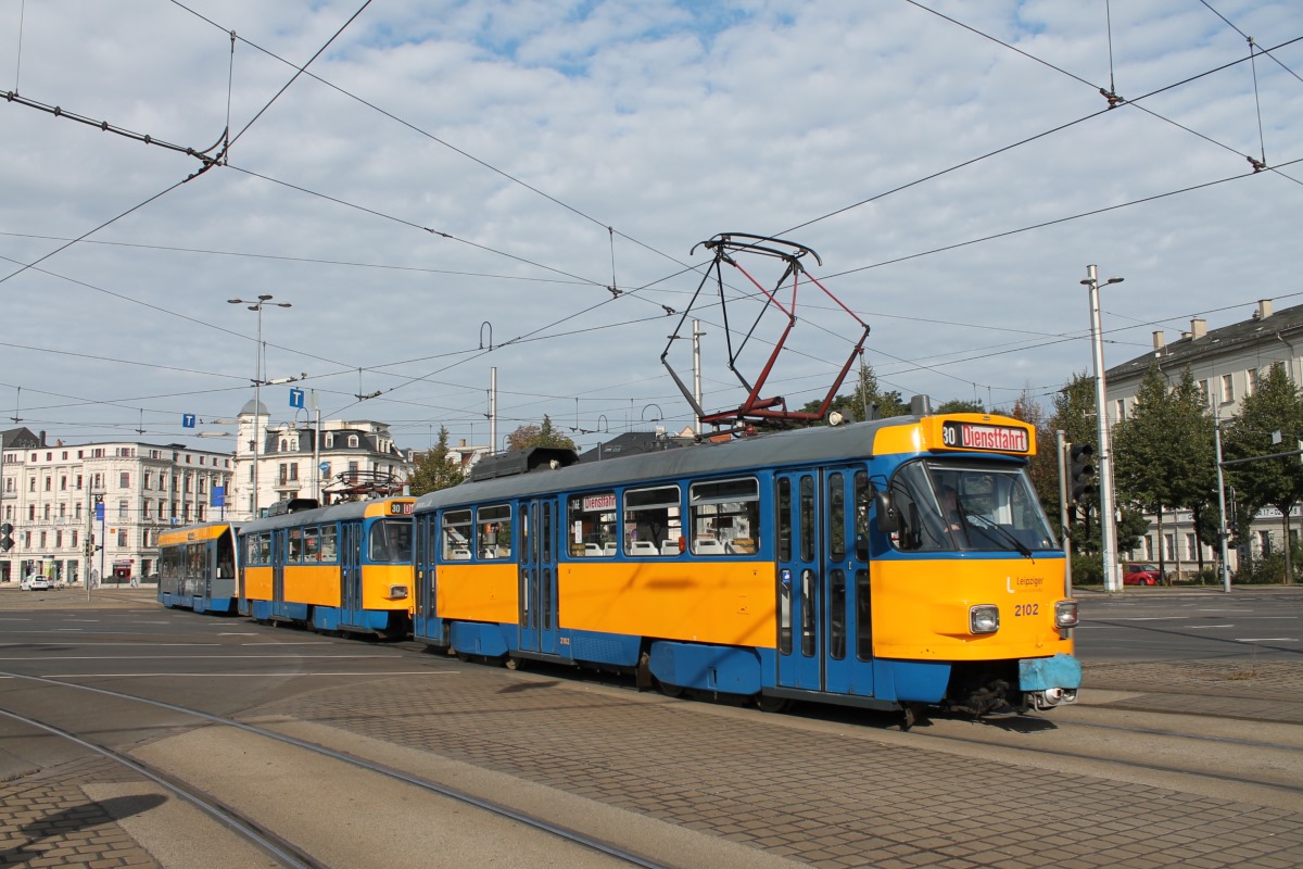 Lipsko, Tatra T4D-M1 č. 2102 Lipsko, Tatra T4D-M1 č. 2102