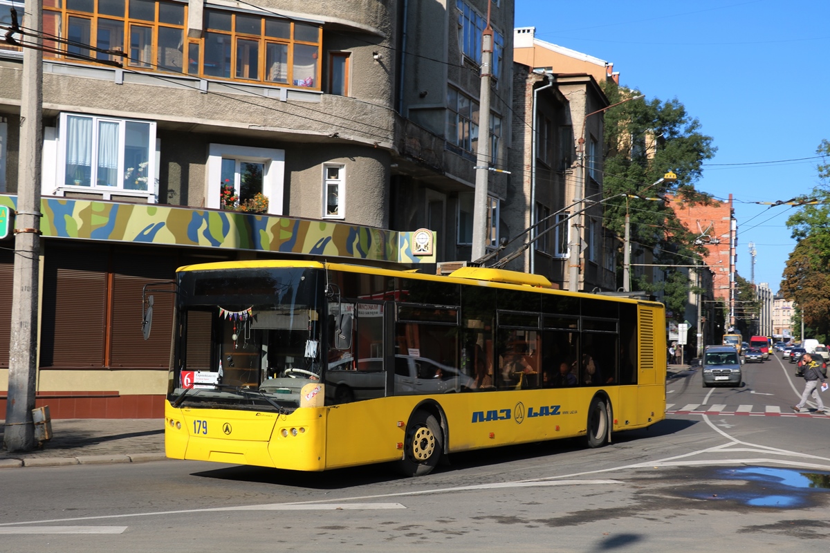 Ивано-Франковск, ЛАЗ E183D1 № 179