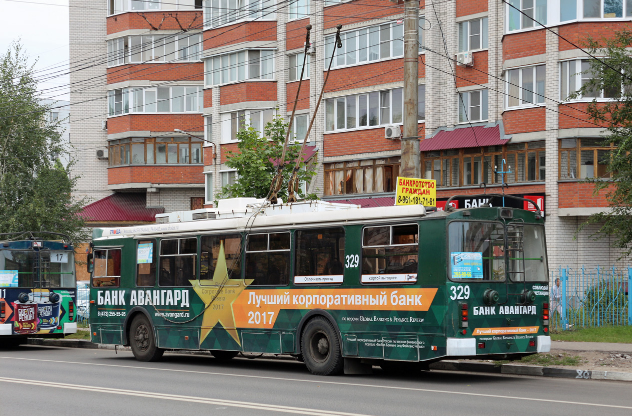 Воронеж, ЗиУ-682Г-016.04 № 329