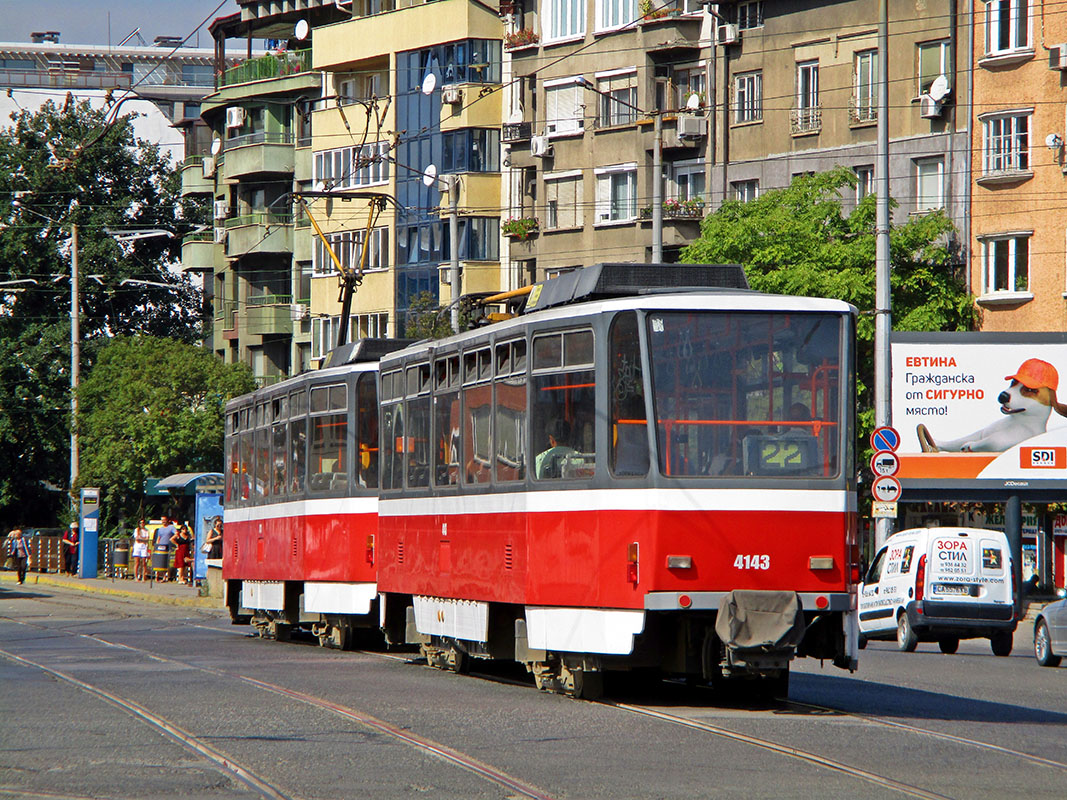 София, Tatra T6A5 № 4143
