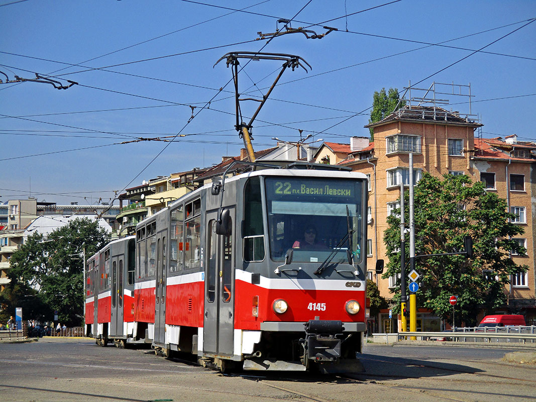 София, Tatra T6A5 № 4145 София, Tatra T6A5 № 4145