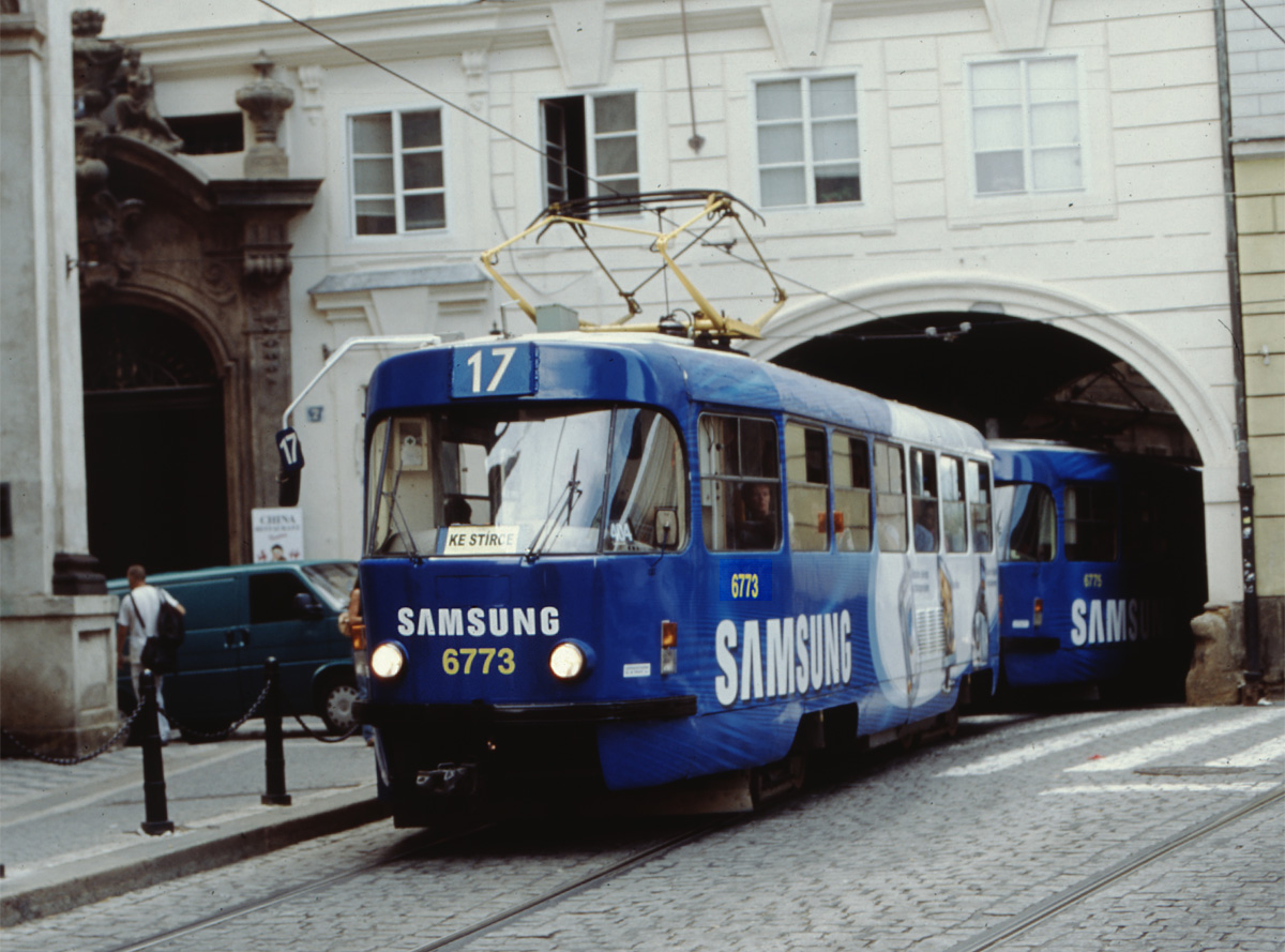 Прага, Tatra T3 № 6773